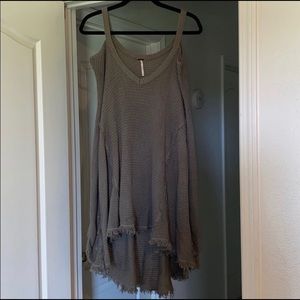 Free People Cold Shoulder Sweater